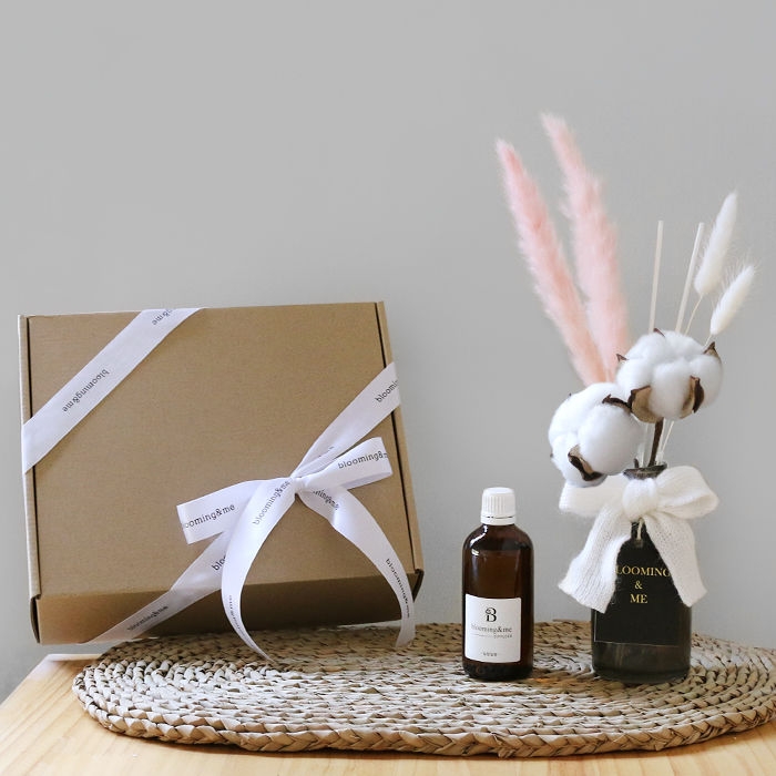 K-Lifestyle Blooming&me Clara Pampas & Cotton Diffuser