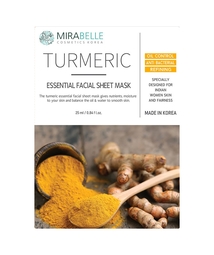 Turmeric Essential Facial Sheet Mask EX - 25ml (Pack of 1)