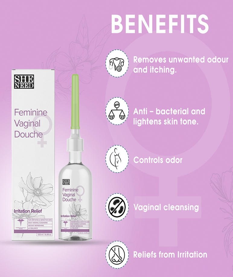 SheNeed Feminine Vaginal Douche-Odor Control - 133 ml – image 4 of 7