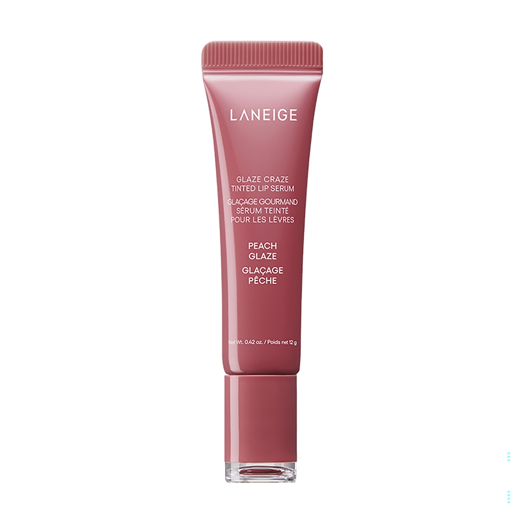 LANEIGE Glaze Craze Tinted Lip Serum Peach Glaze-12g
