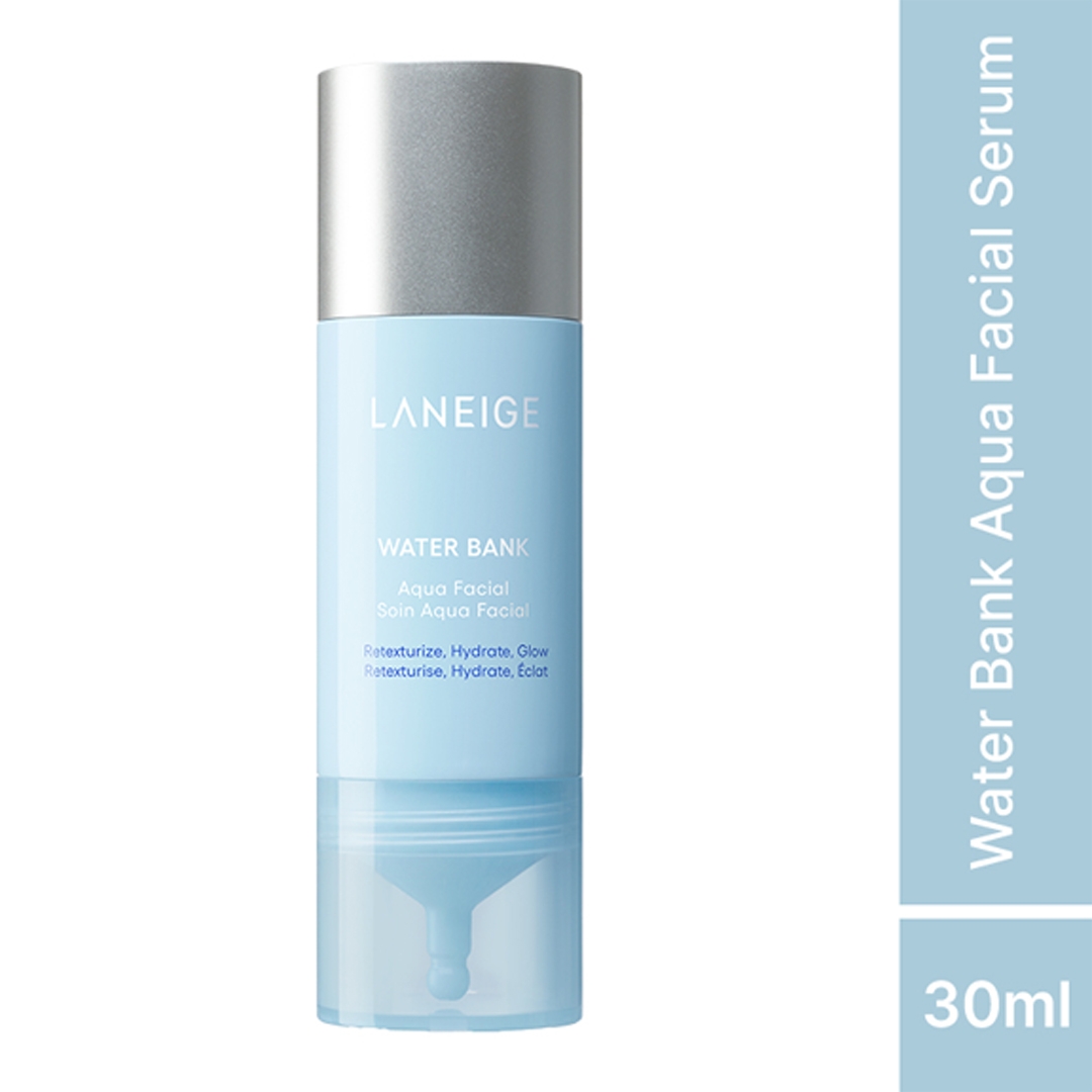 LANEIGE Water Bank Glass Facial Serum 30ml bottle front label