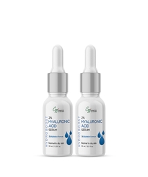 2% Hyaluronic Acid Serum - 3X Hydration Formula - 10ml (Pack of 2)