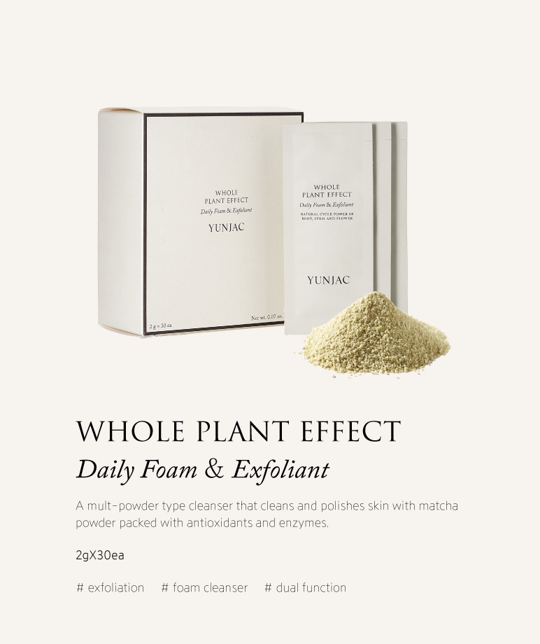 YUNJAC WHOLE PLANT EFFECT DAILY FOAM&EXFOLIANT 2gx30ea – image 2 of 2