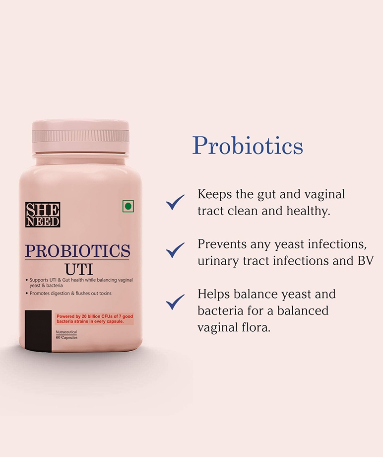 SheNeed TRACK UTI PROBIOTICS Supplements - 60 Capsules (Pack of 2) – image 4 of 7