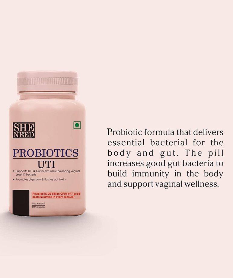 SheNeed TRACK UTI PROBIOTICS Supplements - 60 Capsules (Pack of 2) – image 6 of 7