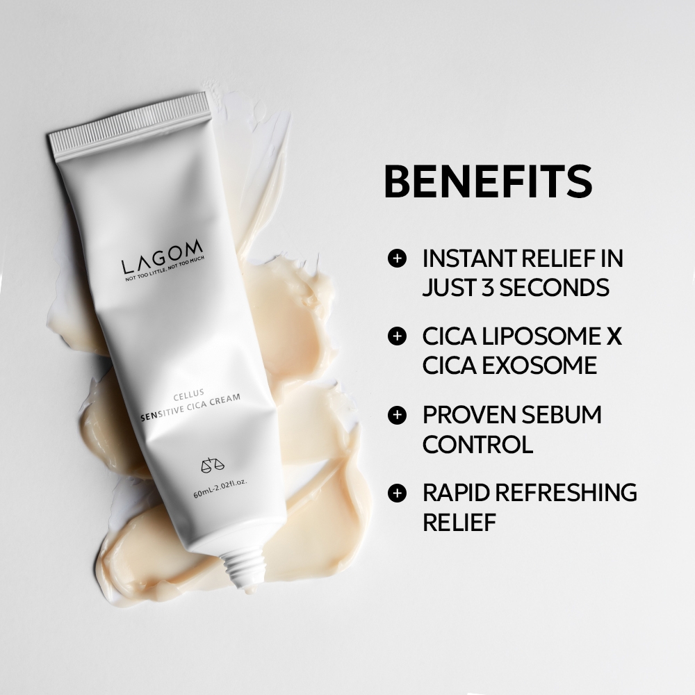 Lagom CELLUS SENSITIVE CICA CREAM (60mL) – image 4 of 13