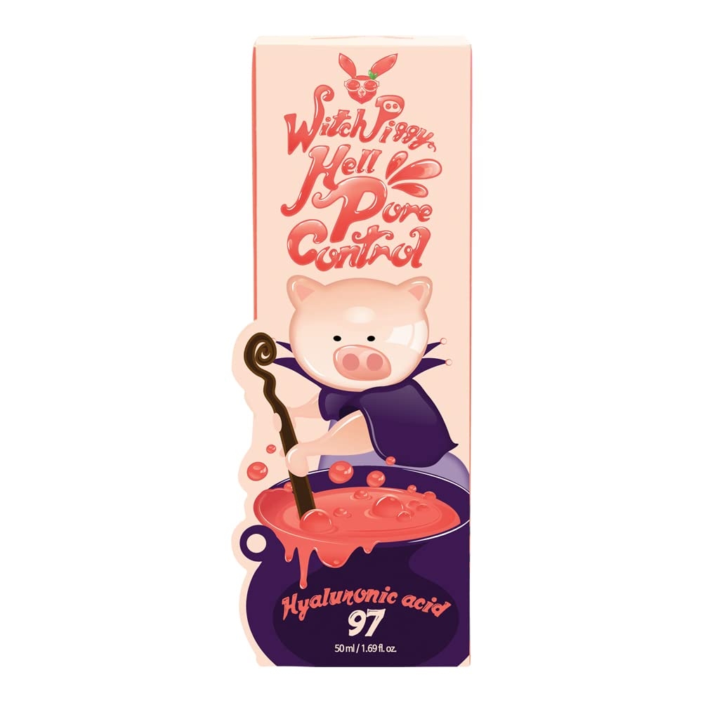 Elizavecca Witch Piggy Hell Pore Control Hyaluronic Acid 97 serum 50ml outer box front