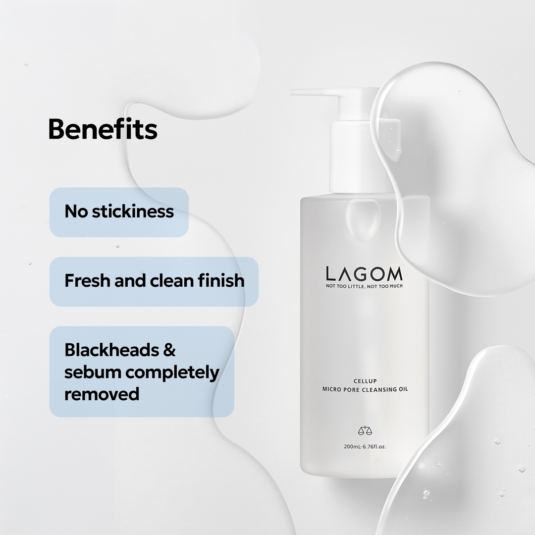 Lagom CELLUP MICRO PORE CLEANSING OIL (200ml) – image 3 of 9