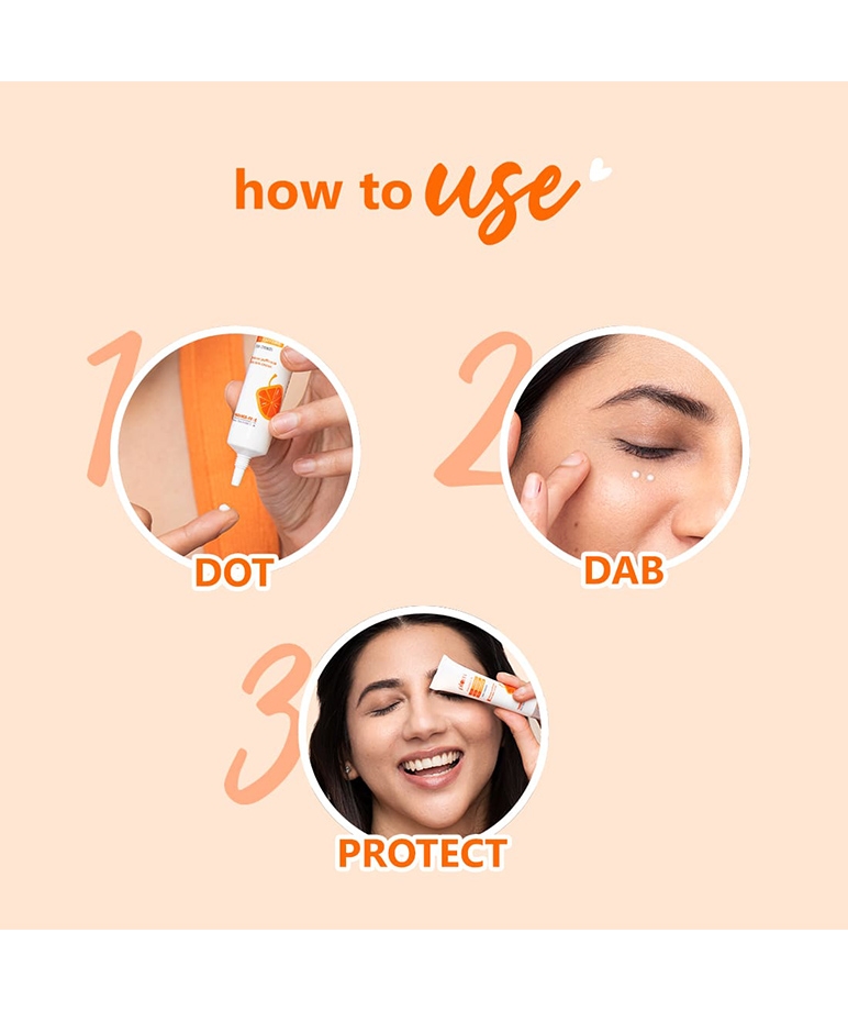 Plum 3% Vitamin C, 3% Peptide & 3% Caffeine Eye Cream with Mandarin - 15 ml – image 5 of 6