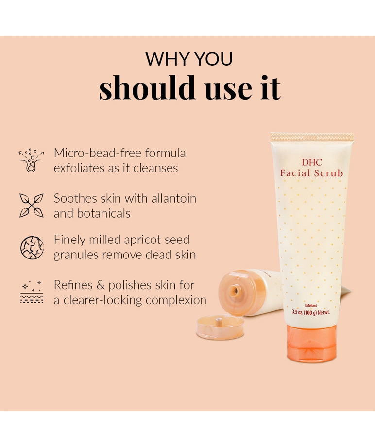 DHC Facial Scrub-100g – image 4 of 6