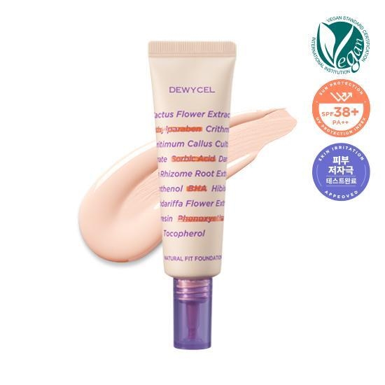 DEWYCEL Natural Fit Foundation 01 Natural Beige 30ml