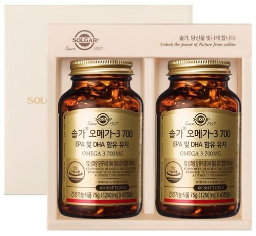 Solga Omega-3 700 EPA&DHA Double Plan - maccaron