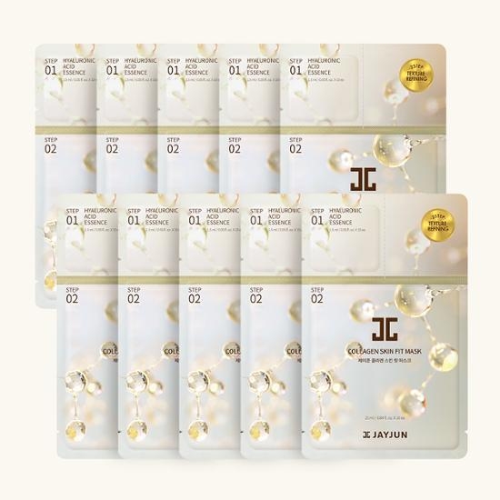 JAYJUN Jjun Collagen Skin Fit Elasticity Strengthening Mask Pack 10 Sheets – image 1 of 6