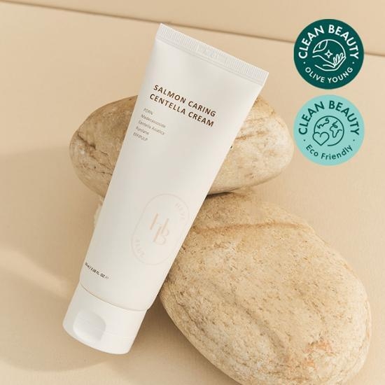 heve blue Herbblue Salmon Caring Centella Cream 100ml