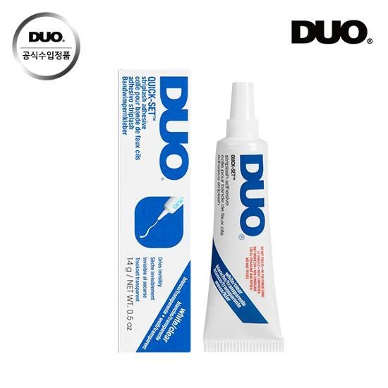 DUO Quickset Eyelash Adhesive Clear Tube 14g