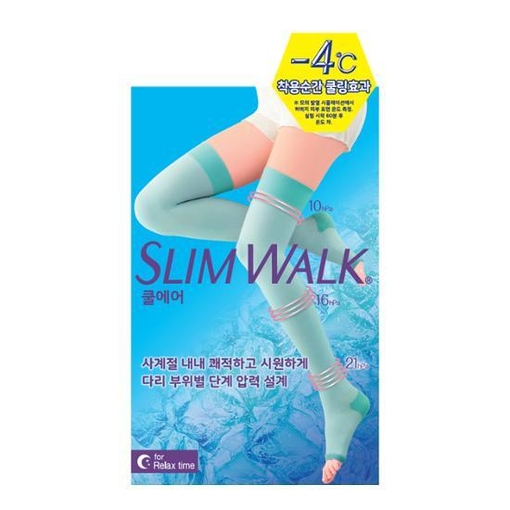 Night Cool Air Compression Stockings - maccaron
