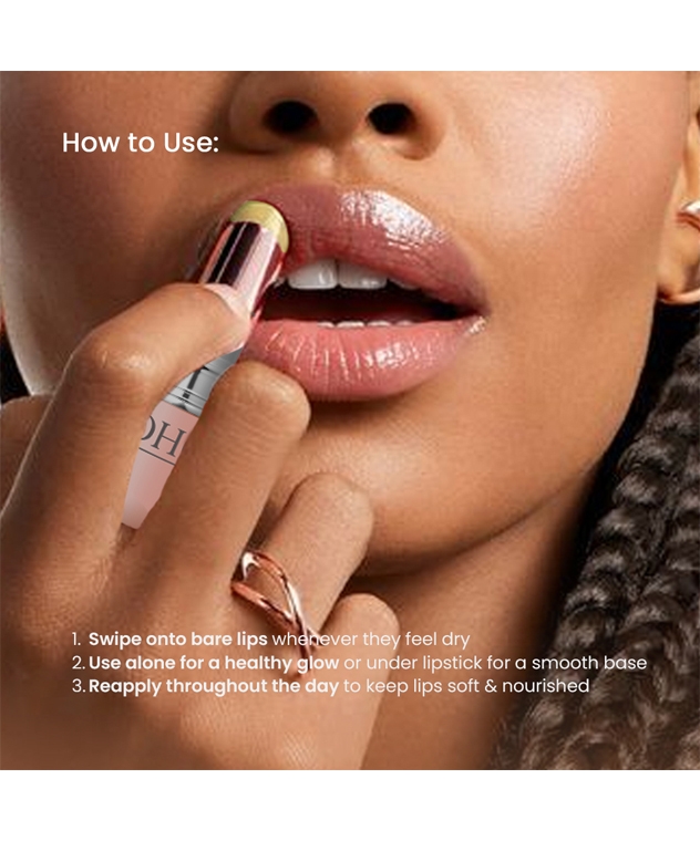 DHC Lip Cream lip balm how to use, swipe on bare lips or under lipstick