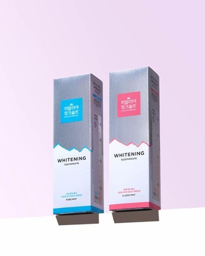 Himalaya Pink Salt Whitening Toothpaste - maccaron