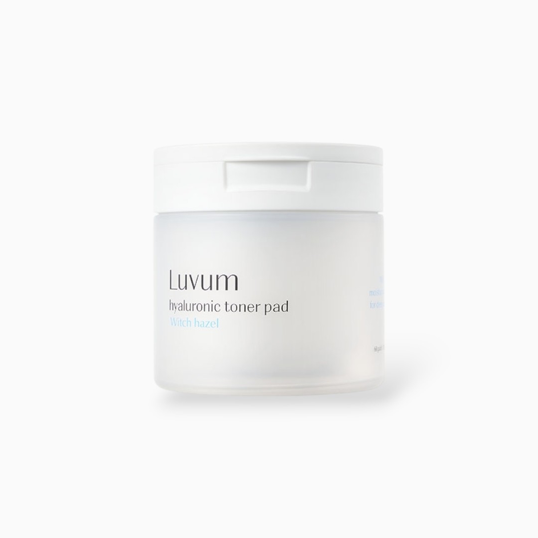 Luvum Witch Hazel Hyaluronic Toner Pad (60pads / 130ml)
