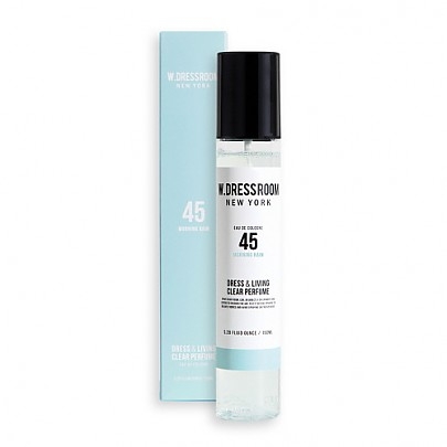 W.DRESSROOM Dress & Living Clear Perfume 150ml #45 Morning Rain bottle and box