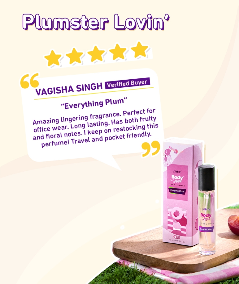 Plum BodyLovin’ Everythin' Plum Eau De Parfum (15 ml) | Fruity Fragrance | Long-lasting Perfume – image 7 of 10