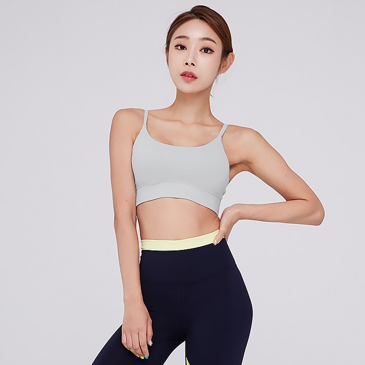 XEXYMIX Basic Bra Top Blanc Silver – image 1 of 3