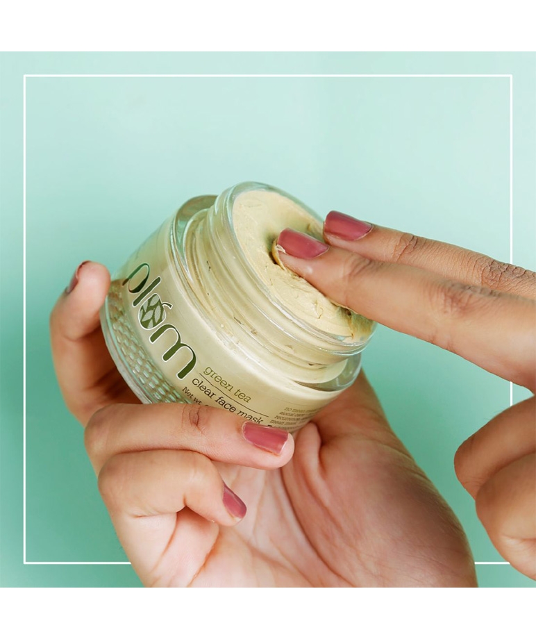 Plum Green Tea Clear Face Mask 60gm – image 2 of 7