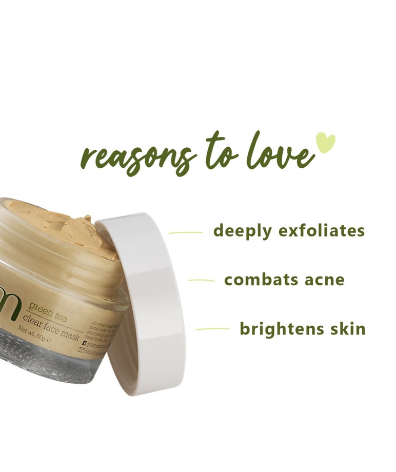 Plum Green Tea Clear Face Mask 60gm – image 3 of 7