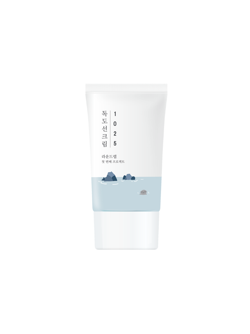 ROUND LAB 1025 Dokdo Sunscreen 50ml tube front view