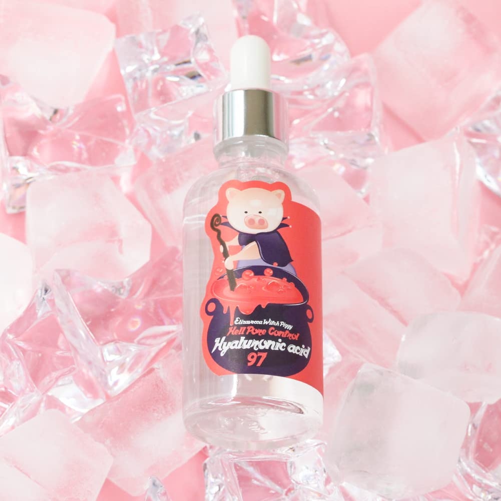 Elizavecca Witch Piggy Hell Pore Control Hyaluronic Acid 97 dropper serum bottle front