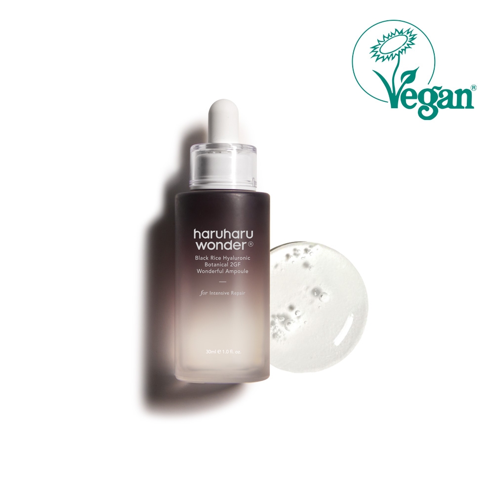 haruharu wonder Black Rice Hyaluronic Botanical 2GF Wonderful Ampoule