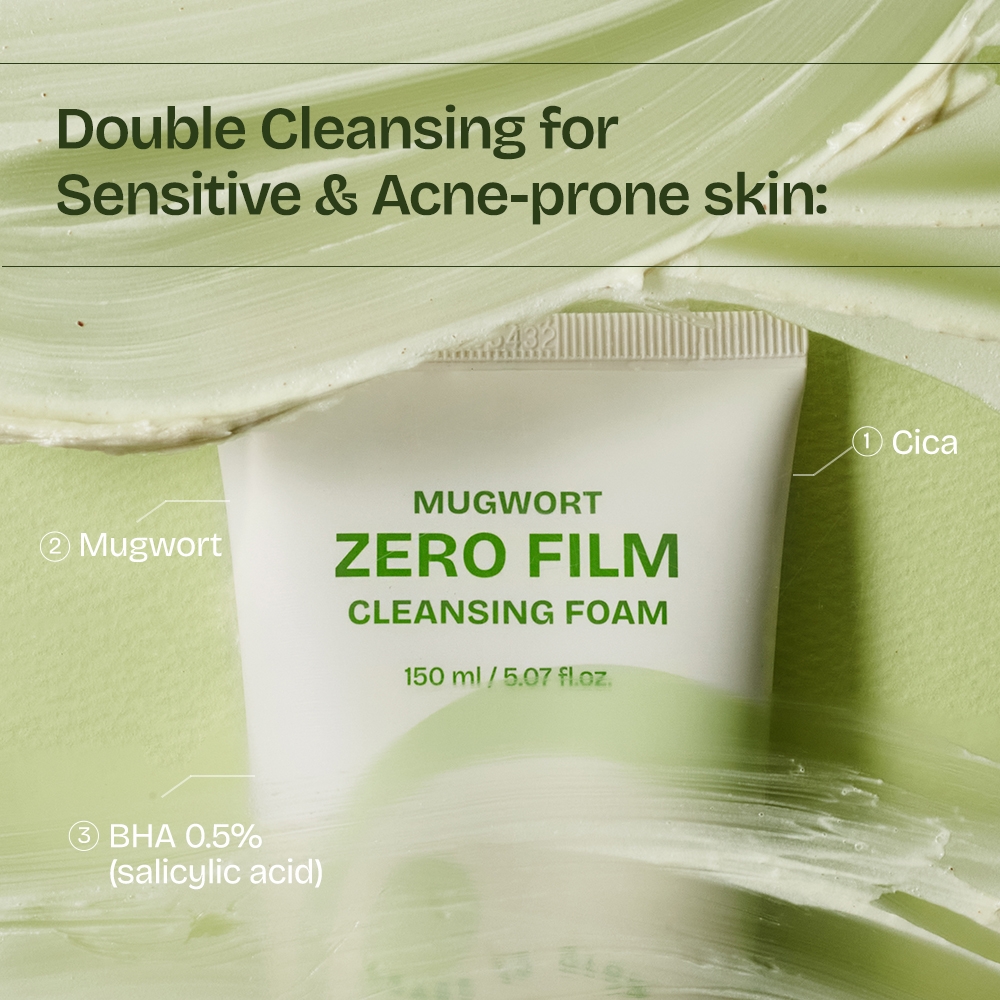 Orien Mugwort zero film cleansing foam 150ml
