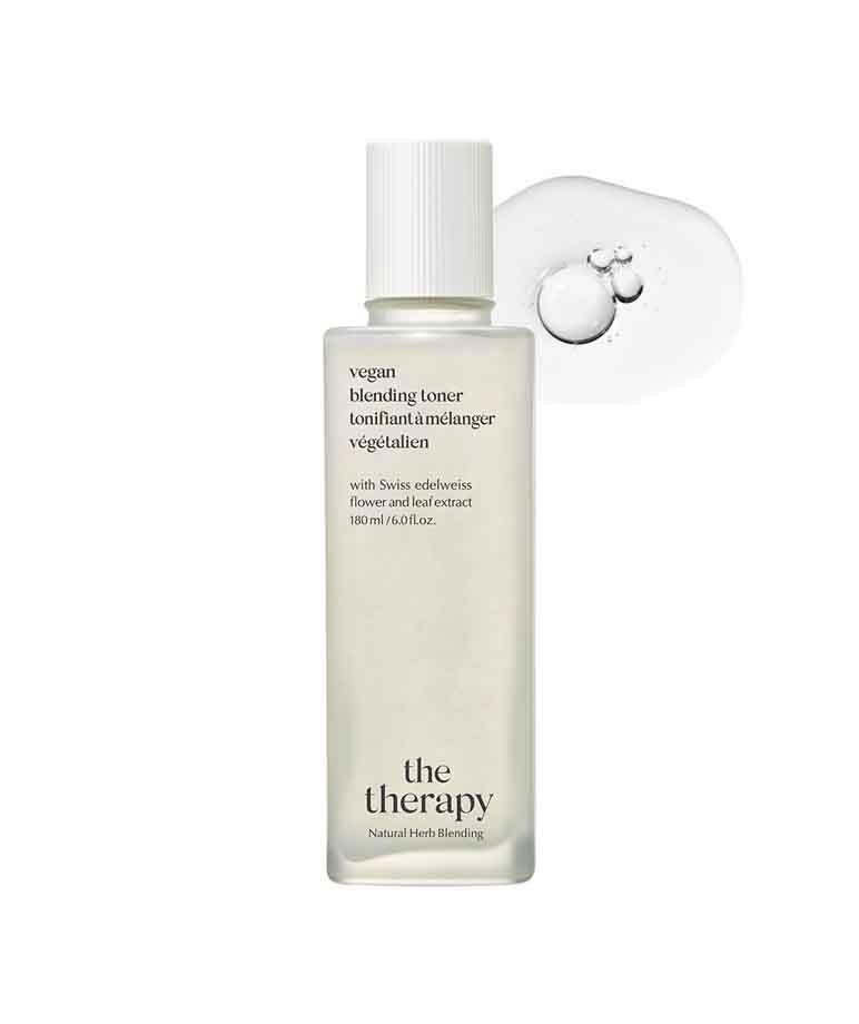 The Face Shop The Therapy Vegan Blending Toner, Organic & vegan toner to smooth wrinkles