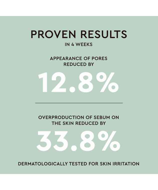 The Face Shop Tea Tree Toner Pads clinical results pores reduced 12.8%, sebum reduced 33.8% in 4 weeks