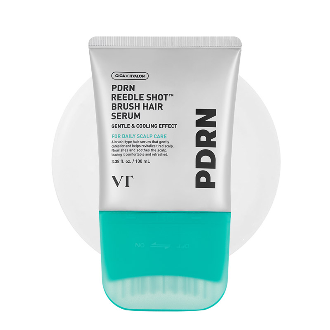 VT PDRN REEDLE SHOT BRUSH HAIR SERUM