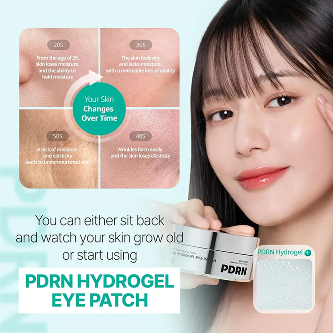 VT PDRN Hydrogel Eye Patch hydrogel patch for skin changes with age