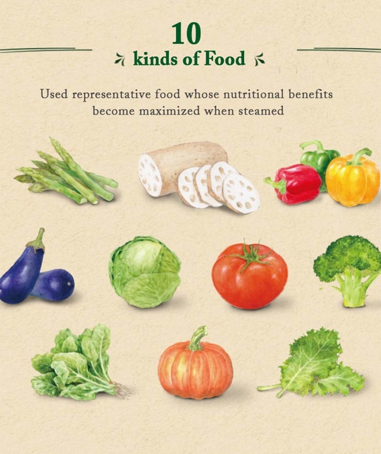 Skinfood Sous Vide Mask Sheet 10 steamed vegetable ingredients