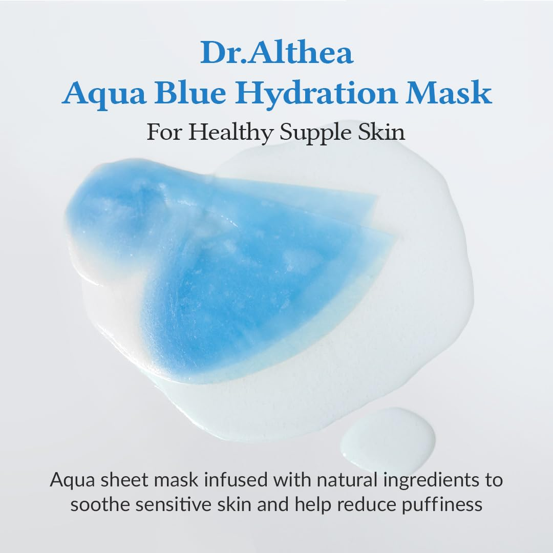 Aqua Blue Hydration Mask (28gm) - maccaron