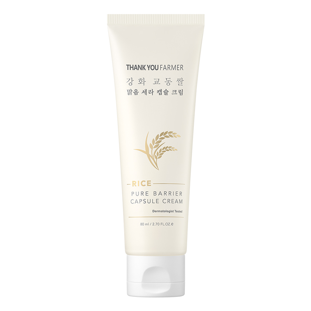 Thank You Farmer Rice Pure Barrier Capsule Cream