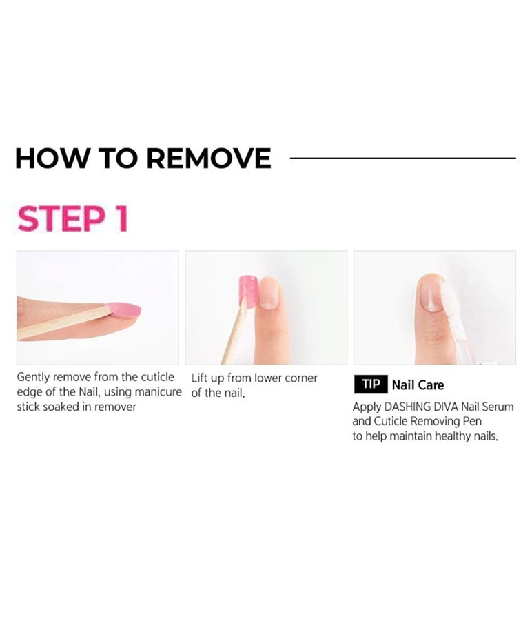 Dashing Diva Glaze Pink Dew(Long), Semi-Cured Gel Nail Stickers, Artificial Nails, Lightweight, Easy To Use, Manicure – image 7 of 7