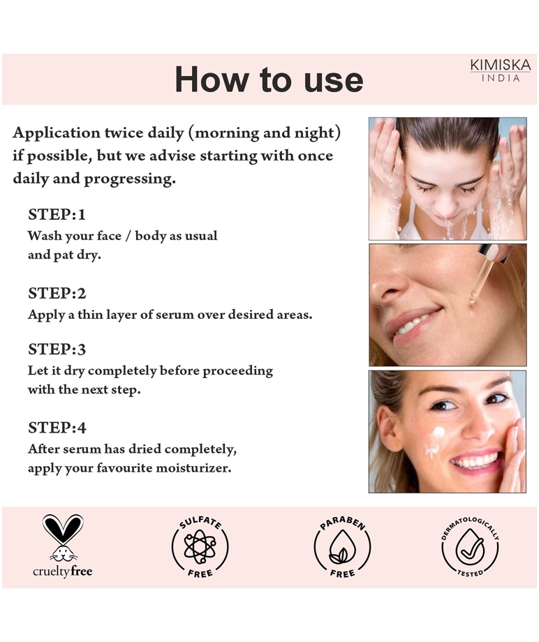 THE LOVE CO Power Glow Face Serum - 2% Glycolic Acid + 0.5% Hyaluronic Acid - 30ml – image 4 of 6