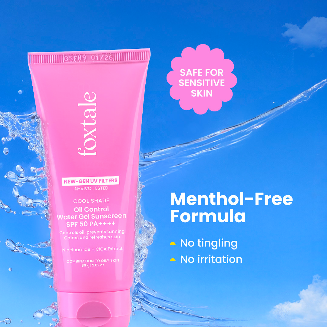 Foxtale In-Vivo Tested Lightweight Aqua-Gel Sunscreen for Oily Skin | SPF 50 PA++++ | 80 ml – image 5 of 9
