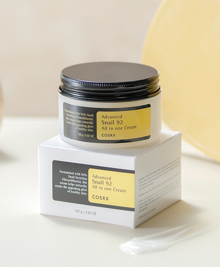 Cosrx Advanced Snail 92 All in one Cream 100g ELLE Editor's Choice 2023 badge