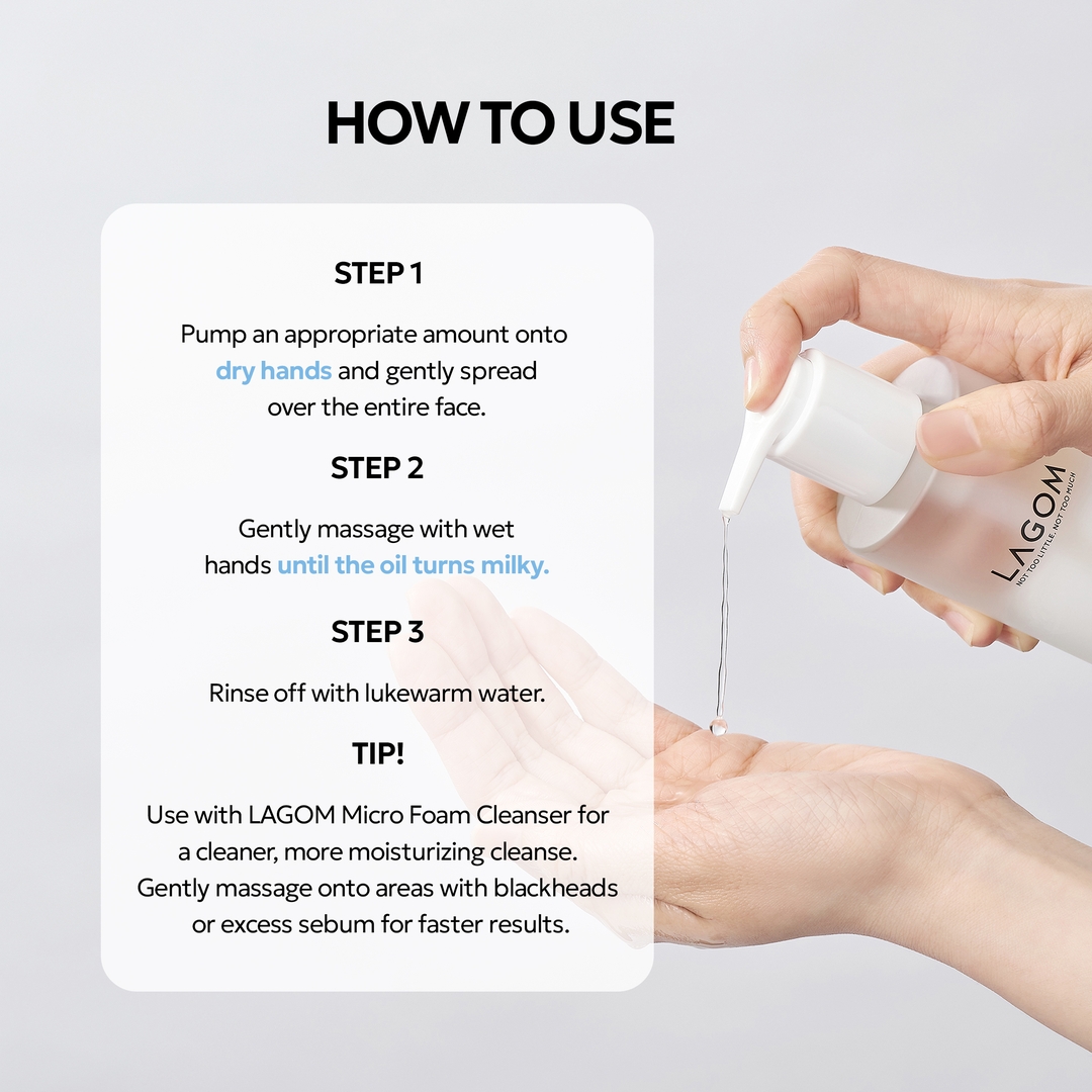 Lagom CELLUP MICRO PORE CLEANSING OIL (200ml) – image 8 of 9