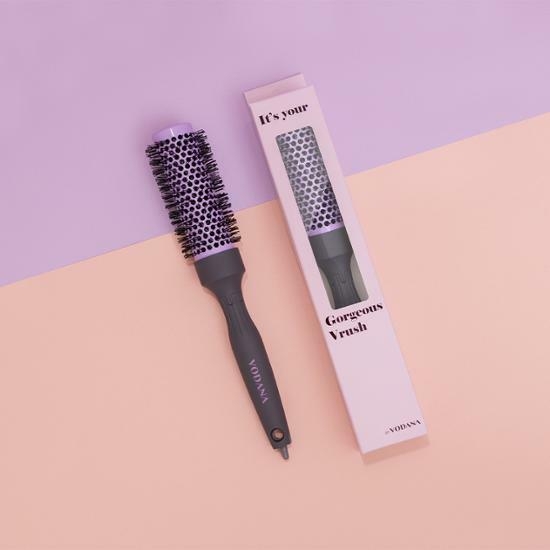 VODANA Gorgeous Volume Vrush round hair brush with retail box