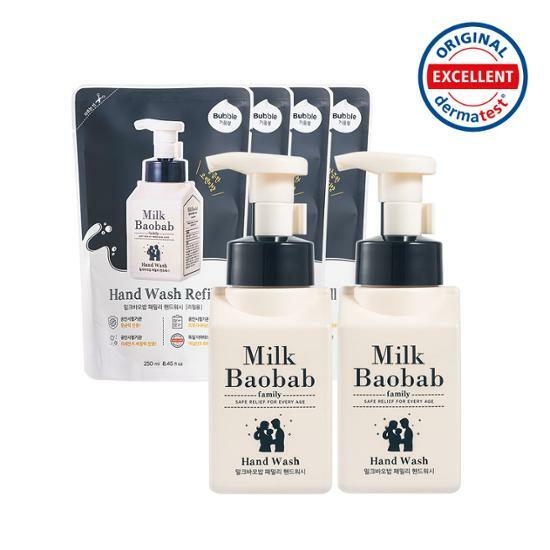 Milk Baobab Family Hand Wash 300mL*2ea+Refill 250mL*4ea – image 2 of 2