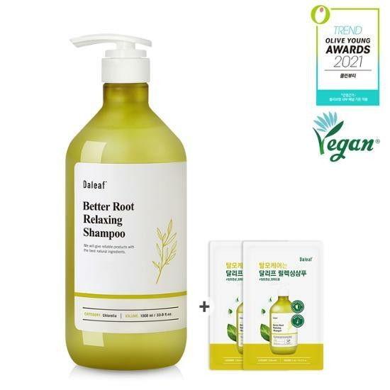 Daleaf Chlorella Better Root Relaxing Shampoo 500ml