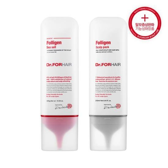 Dr.forhair Hair Scalp Care Solution Duo (Scaler 300ml+Scalp Pack 250ml)