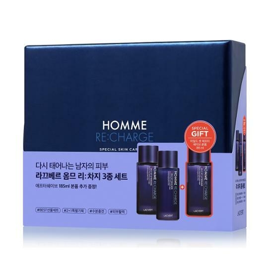 Lacvert Homme Homme Re:charge Mild Set (Aftershave 185ml*2+Emulsion 180ml) – image 1 of 2