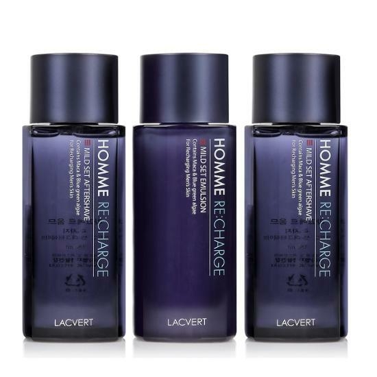 Lacvert Homme Homme Re:charge Mild Set (Aftershave 185ml*2+Emulsion 180ml) – image 2 of 2